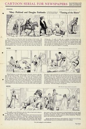 Thumbnail image of a page from Taming of the Shrew (United Artists)