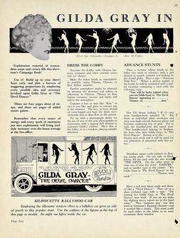 Thumbnail image of a page from The Devil Dancer (United Artists)