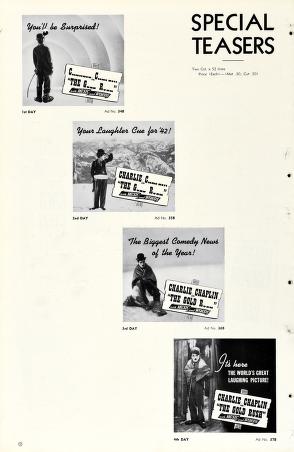 Thumbnail image of a page from The Gold Rush (United Artists)