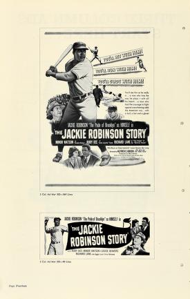 Thumbnail image of a page from The Jackie Robinson Story (United Artists)