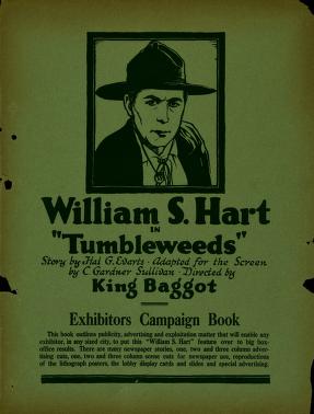 Tumbleweeds (United Artists Pressbook, 1925)