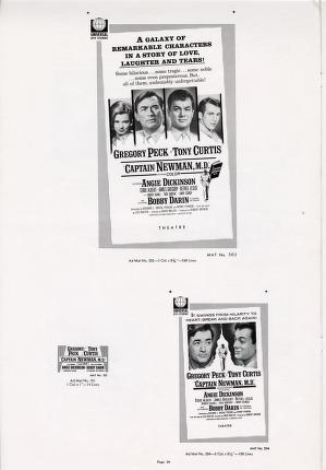 Thumbnail image of a page from Captain Newman, M.D. (Universal Pictures)