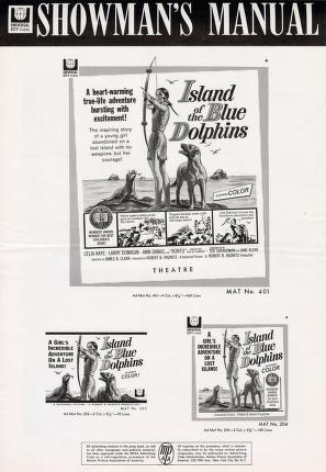 Island of the Blue Dolphins (Universal Pressbook, 1964)
