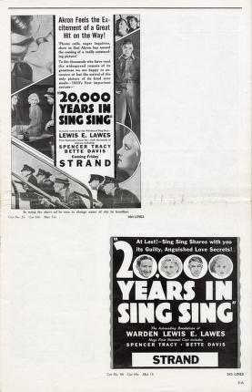 Thumbnail image of a page from 20,000 Years in Sing Sing (Warner Bros.)