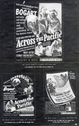 Thumbnail image of a page from Across the Pacific (Warner Bros.)