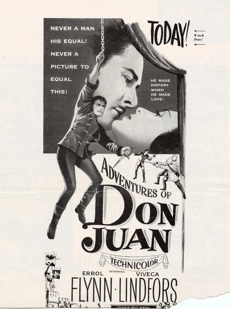 Adventures of Don Juan (Warner Bros.)
