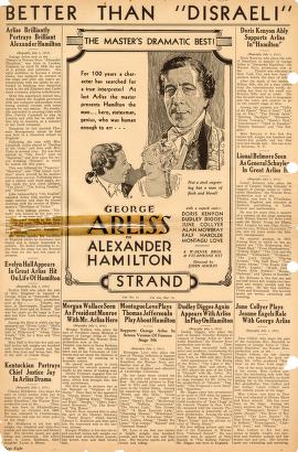Thumbnail image of a page from Alexander Hamilton (Warner Bros.)