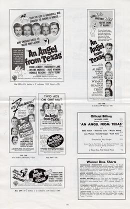 Thumbnail image of a page from An Angel from Texas (Warner Bros.)
