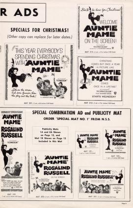 Thumbnail image of a page from Auntie Mame (Warner Bros.)