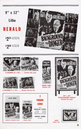 Thumbnail image of a page from Background to Danger (Warner Bros.)