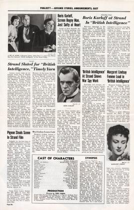 Thumbnail image of a page from British Intelligence (Warner Bros.)