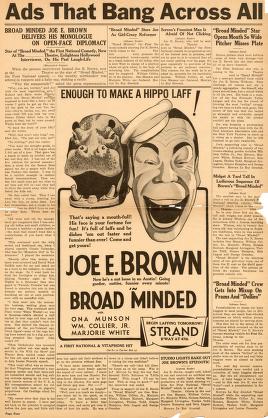Thumbnail image of a page from Broad Minded (Warner Bros.)