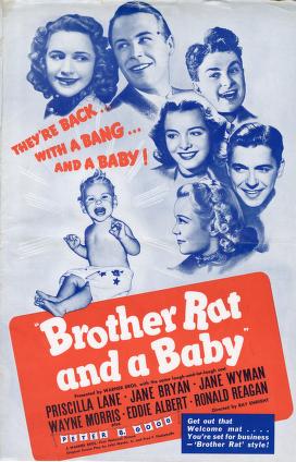 Pressbook for Brother Rat and a Baby  (1940)
