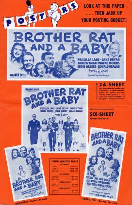 Thumbnail image of a page from Brother Rat and a Baby (Warner Bros.)