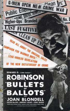 Bullets or Ballots (Warner Bros. Pressbook, 1936)