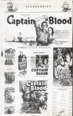 Thumbnail image of a page from Captain Blood (Warner Bros.)