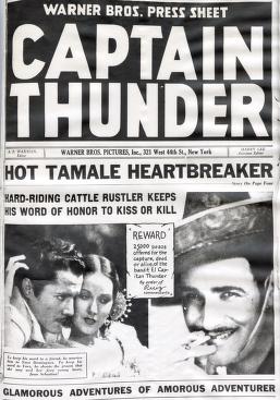Captain Thunder (Warner Bros. Pressbook, 1930)
