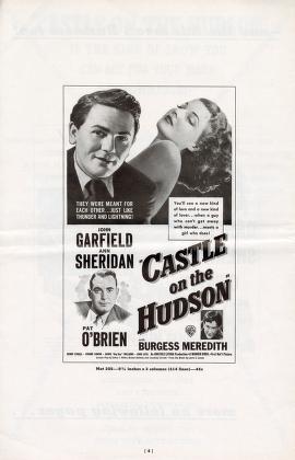 Thumbnail image of a page from Castle on the Hudson (Warner Bros.)