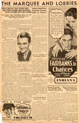 Thumbnail image of a page from Chances (Warner Bros.)