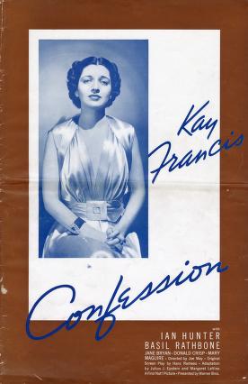 Pressbook for Confession  (1937)