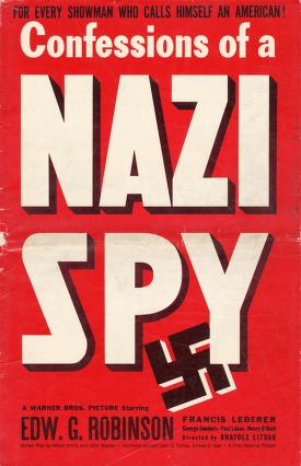 Thumbnail image of a page from Confessions of a Nazi Spy (Warner Bros.)