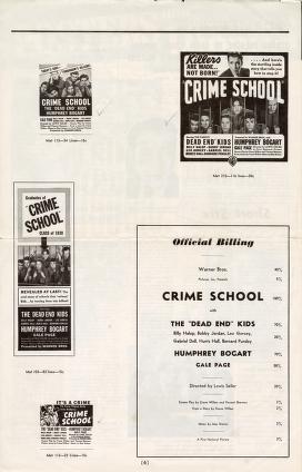 Thumbnail image of a page from Crime School (Warner Bros.)