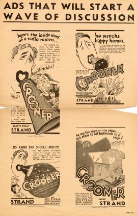 Thumbnail image of a page from Crooner (Warner Bros.)