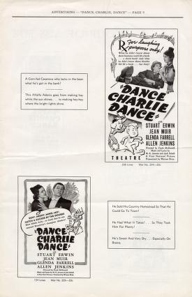 Thumbnail image of a page from Dance Charlie Dance (Warner Bros.)