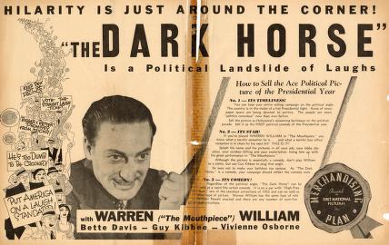 Pressbook for The Dark Horse  (1932)