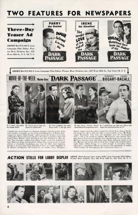 Thumbnail image of a page from Dark Passage (Warner Bros.)