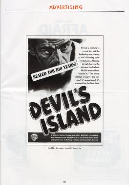 Thumbnail image of a page from Devil's Island (Warner Bros.)