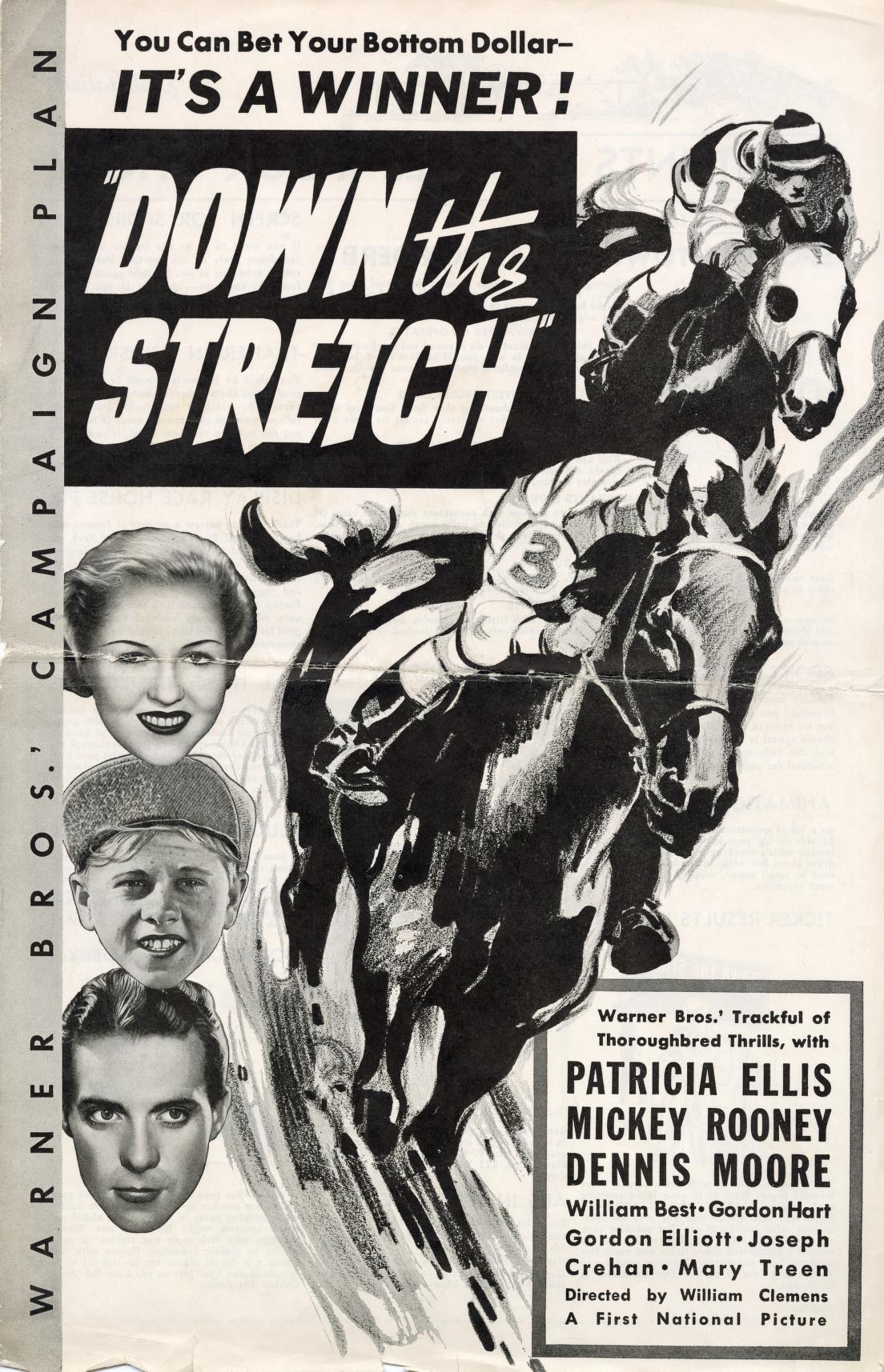 Down the Stretch (Warner Bros.)