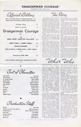 Thumbnail image of a page from Draegerman Courage (Warner Bros.)
