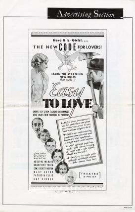 Thumbnail image of a page from Easy to Love (Warner Bros.)