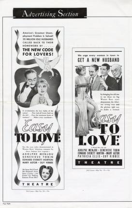 Thumbnail image of a page from Easy to Love (Warner Bros.)
