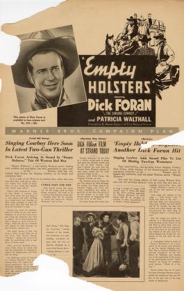 Thumbnail image of a page from Empty Holsters (Warner Bros.)