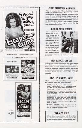 Thumbnail image of a page from Escape from Crime (Warner Bros.)