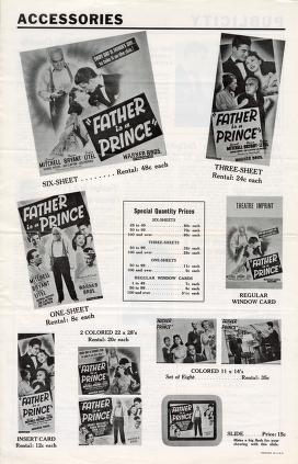 Thumbnail image of a page from Father Is a Prince (Warner Bros.)