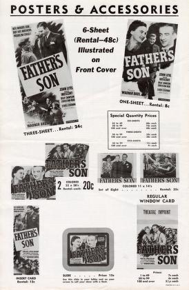 Thumbnail image of a page from Father's Son (Warner Bros., 1941)