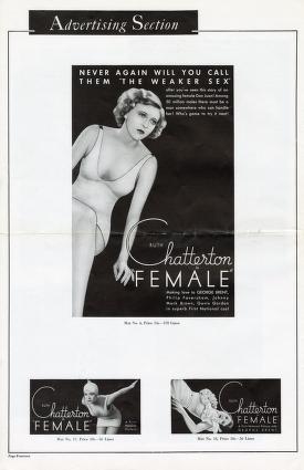 Thumbnail image of a page from Female (Warner Bros.)