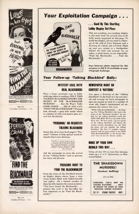 Thumbnail image of a page from Find the Blackmailer (Warner Bros.)