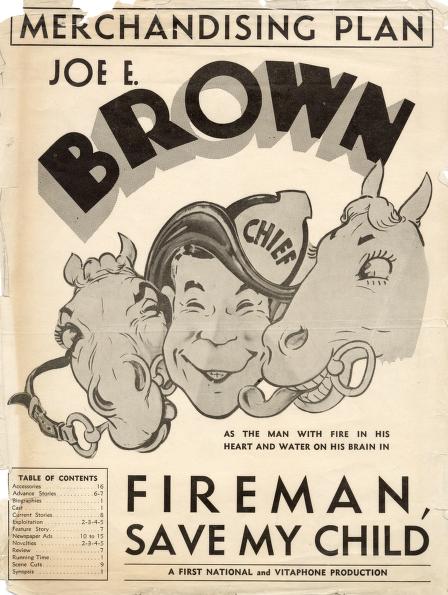 Pressbook for Fireman, Save My Child  (1932)