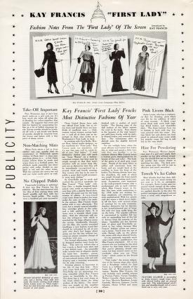 Thumbnail image of a page from First Lady (Warner Bros.)