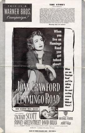 Pressbook for Flamingo Road  (1949)