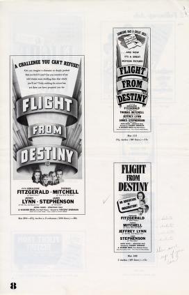 Thumbnail image of a page from Flight from Destiny (Warner Bros.)