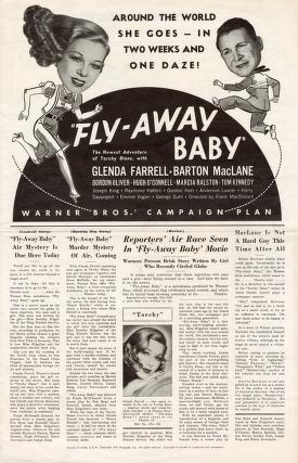 Pressbook for Fly Away Baby  (1937)