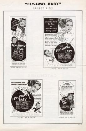 Thumbnail image of a page from Fly Away Baby (Warner Bros.)