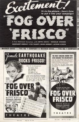 Thumbnail image of a page from Fog Over Frisco (Warner Bros.)