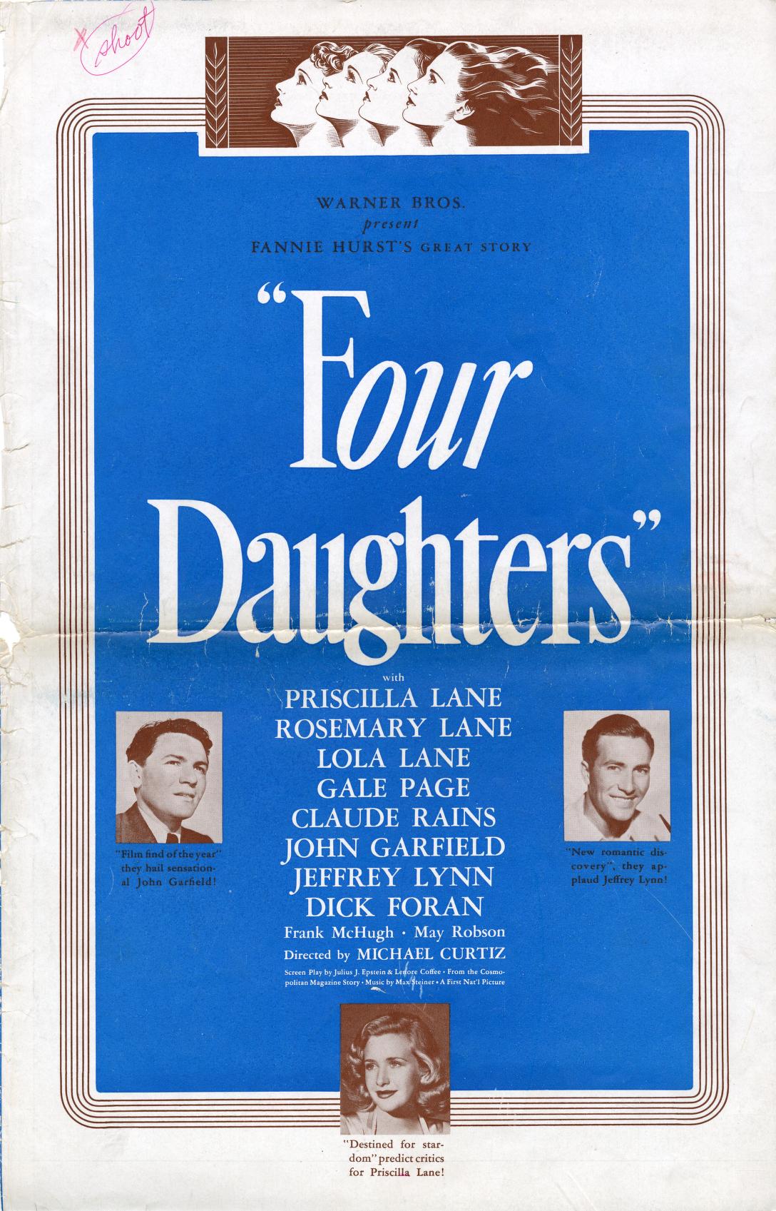 Four Daughters (Warner Bros.)