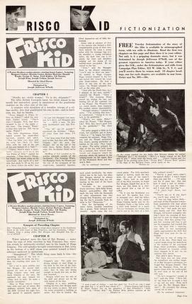 Thumbnail image of a page from Frisco Kid (Warner Bros.)